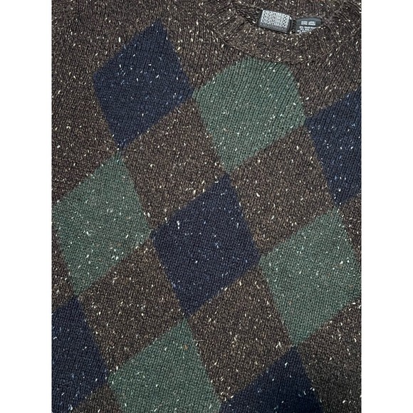 Vintage 1980’s 1990’s Knightsbridge Sweater Size XL Geometric Speckle Pattern - Picture 4 of 7